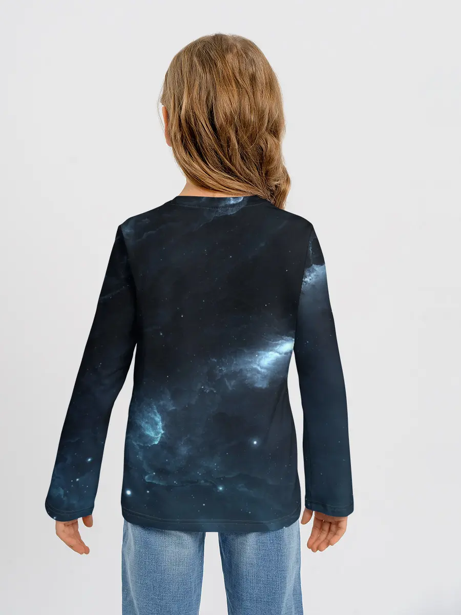 Детский лонгслив / Млечный путь