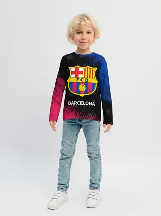 Детский лонгслив / BARCELONA / БАРСЕЛОНА