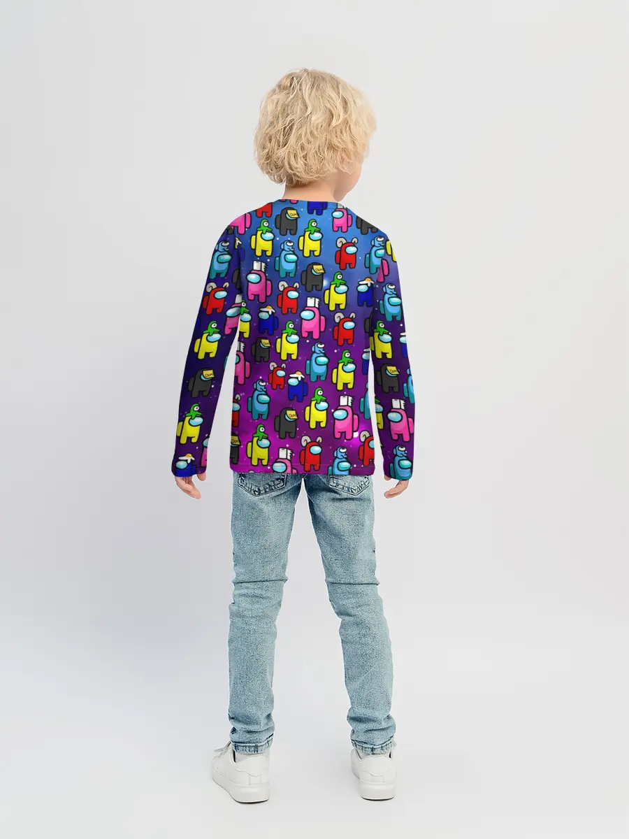 Детский лонгслив / AMONG US