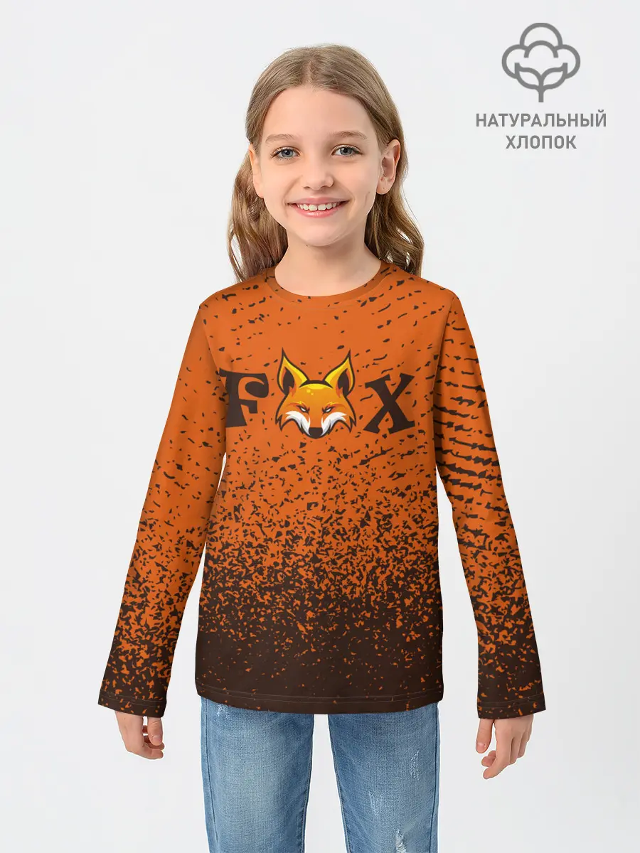 Детский лонгслив / FOX