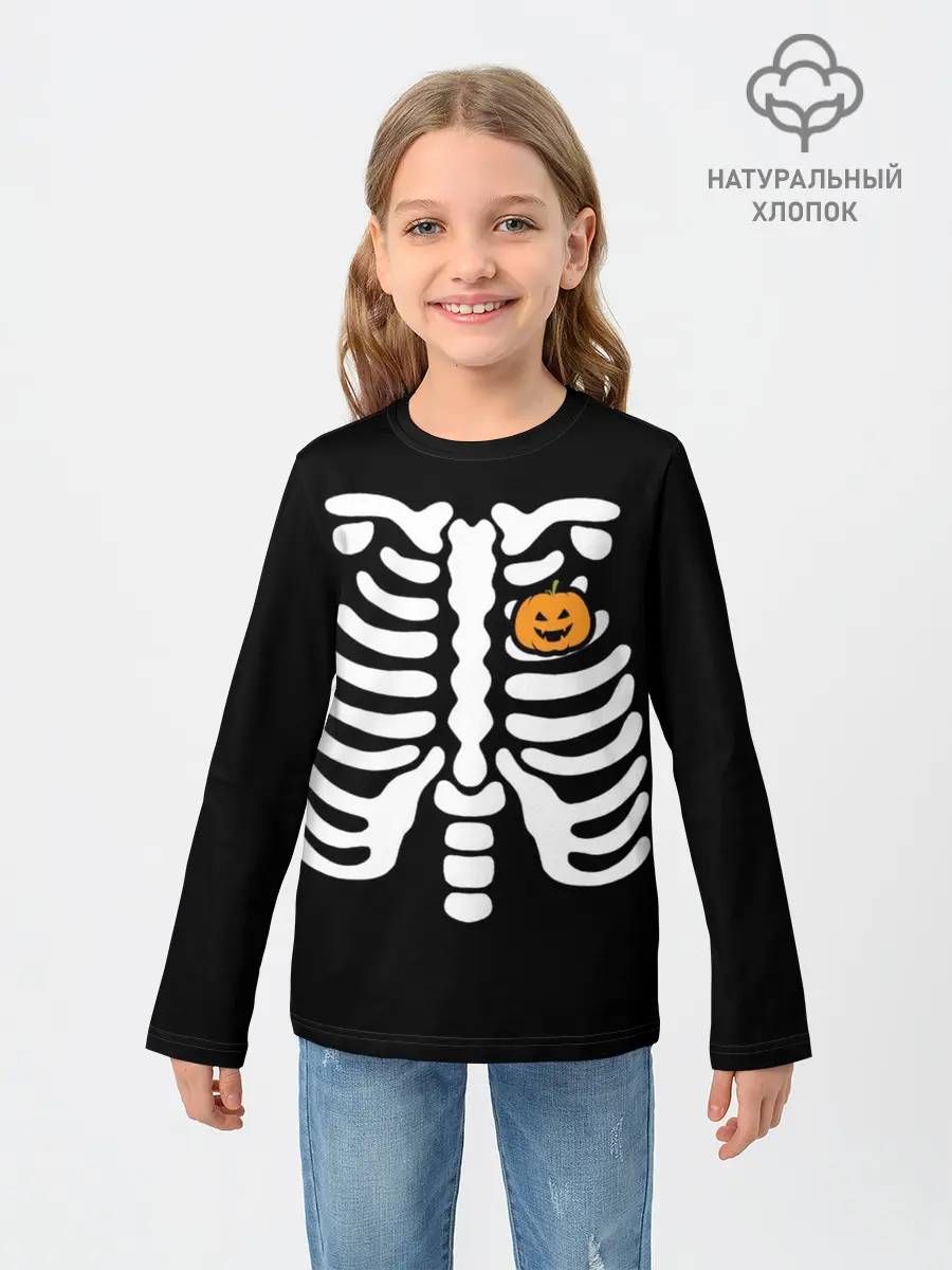 Детский лонгслив / Halloween