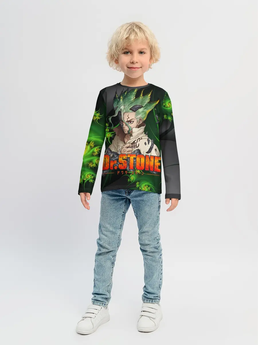 Детский лонгслив / Доктор Стоун | Сэнку