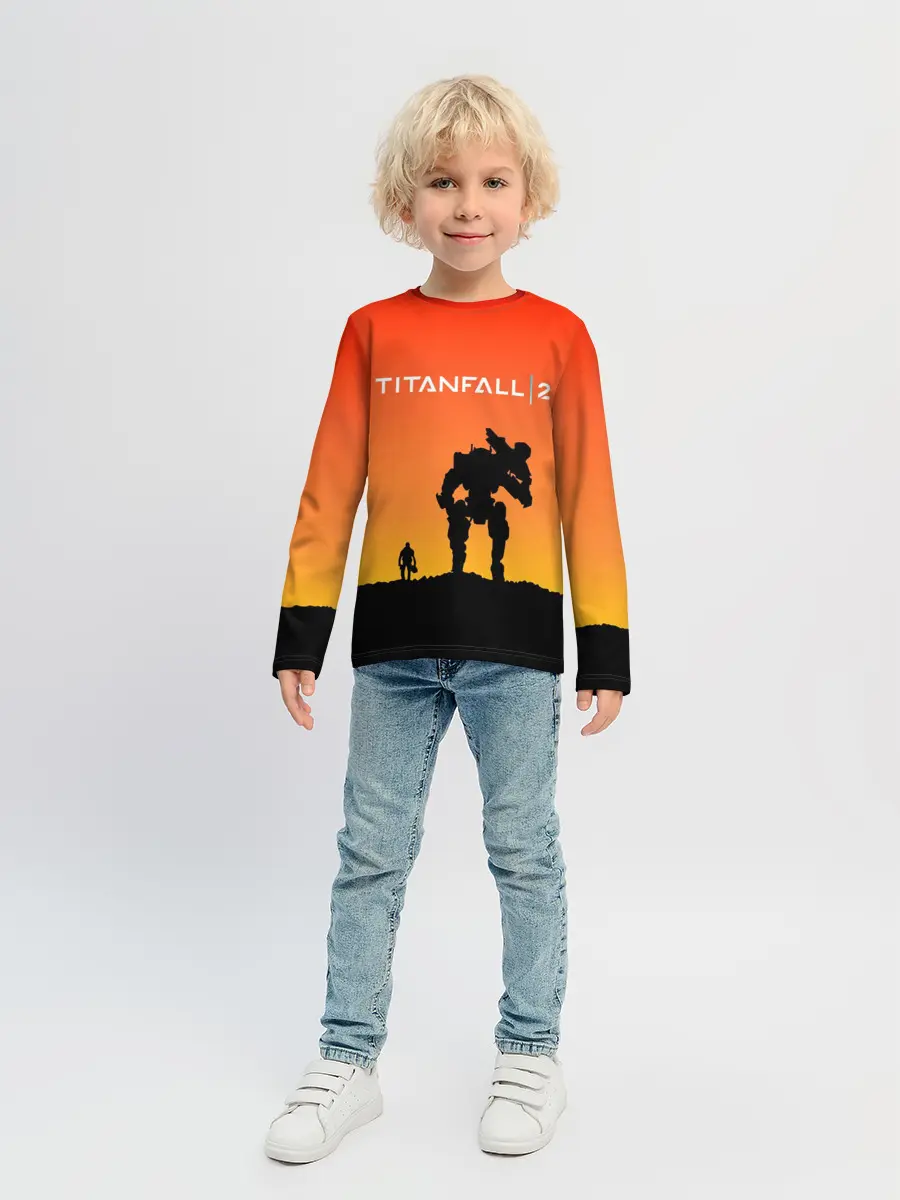 Детский лонгслив / TITANFALL 2