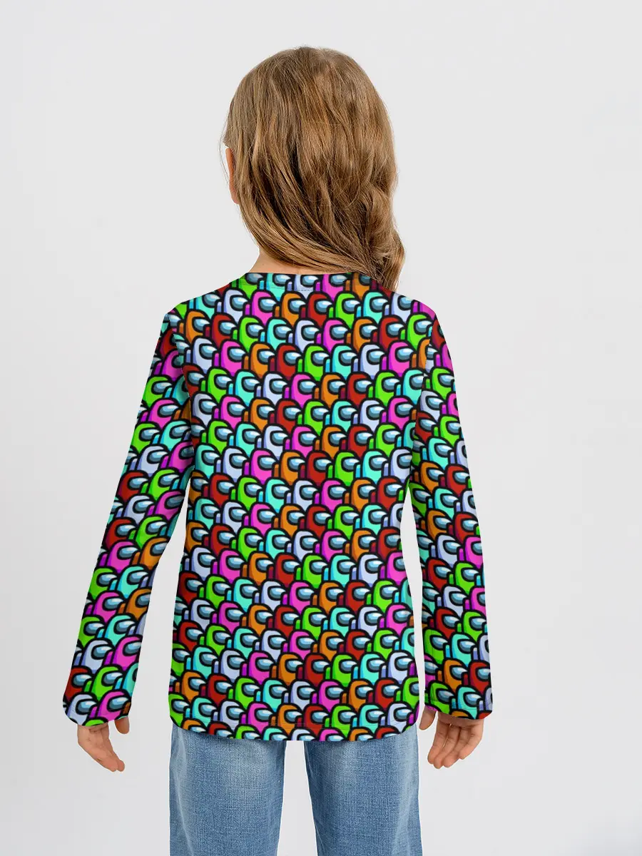 Детский лонгслив / AMONG US