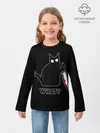 Детский лонгслив / What Cat