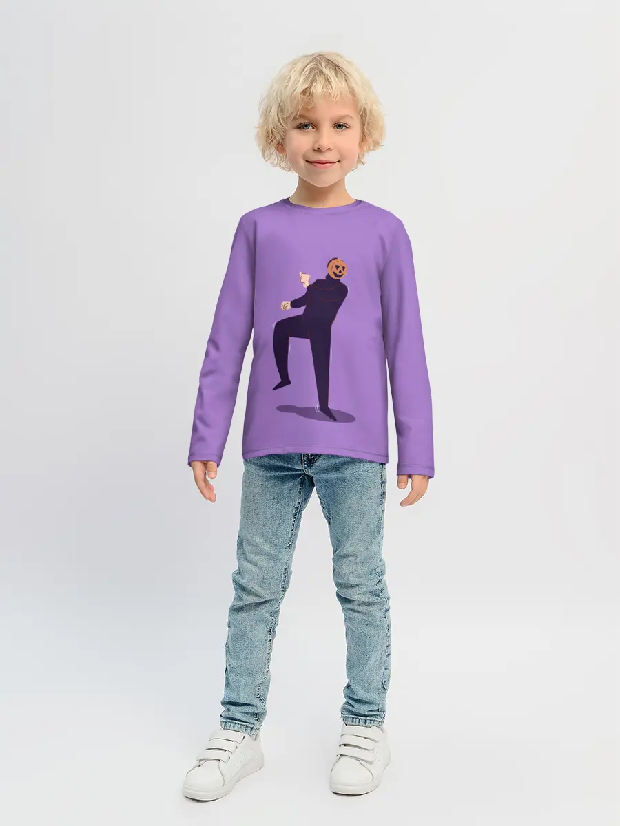 Детский лонгслив / Halloween | The Pumpkin Dancer