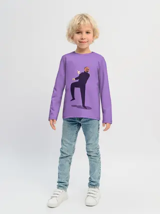 Детский лонгслив / Halloween | The Pumpkin Dancer