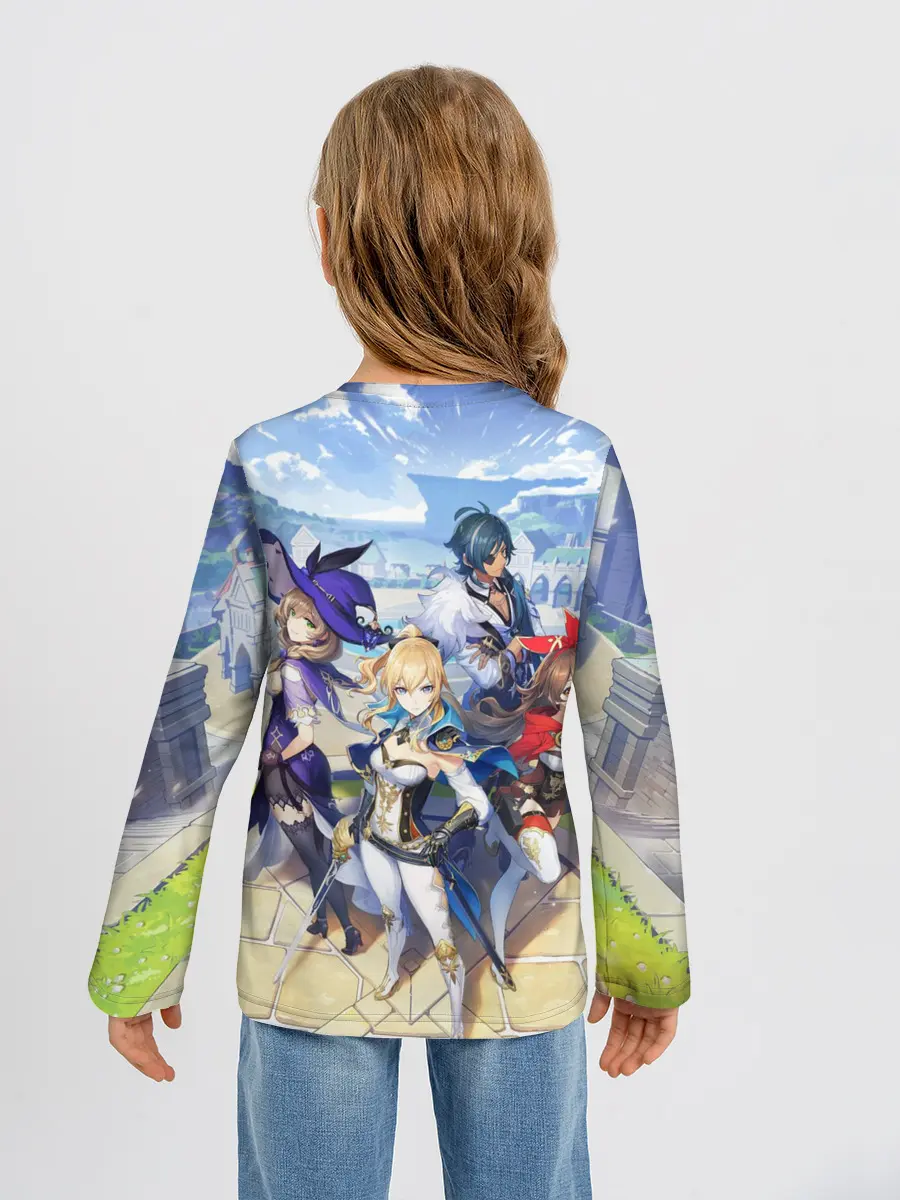 Детский лонгслив / GENSHIN IMPACT