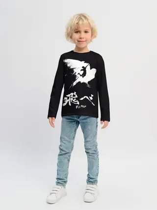 Детский лонгслив / Fly High