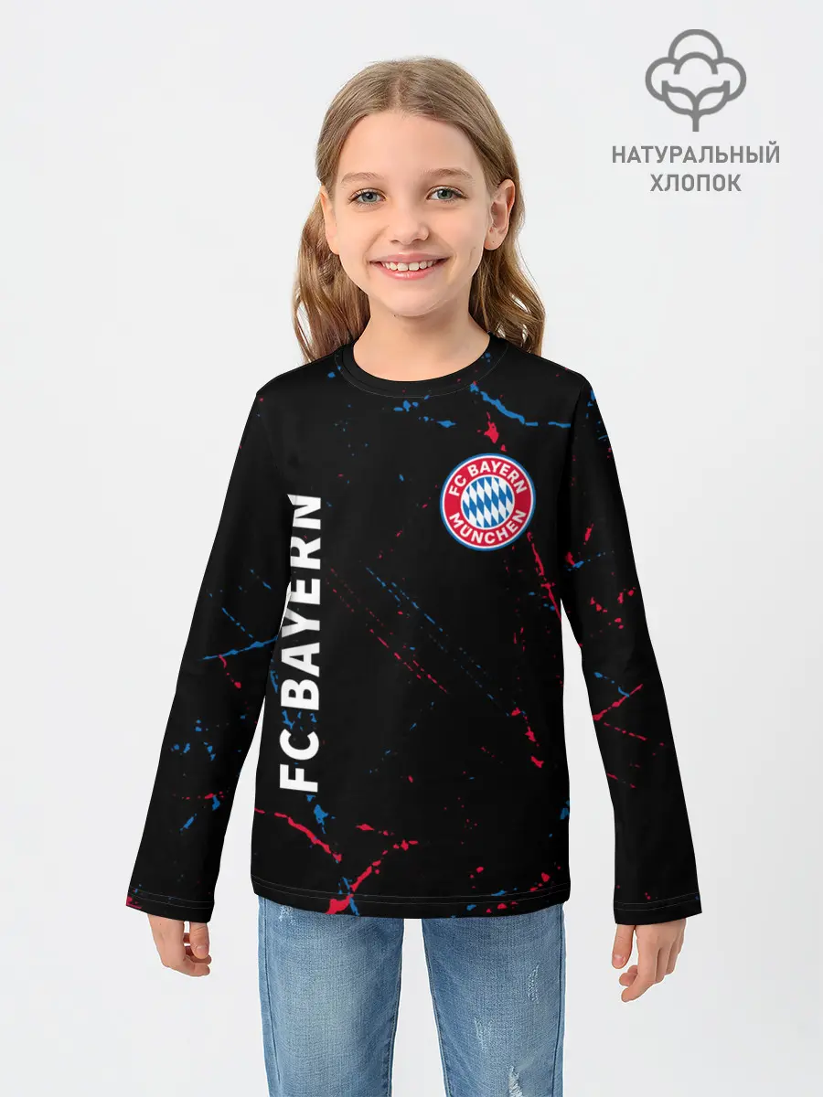 Детский лонгслив / FC BAYERN / БАВАРИЯ