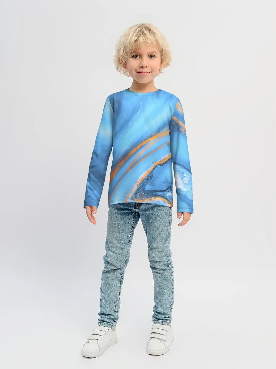 Детский лонгслив / Краски