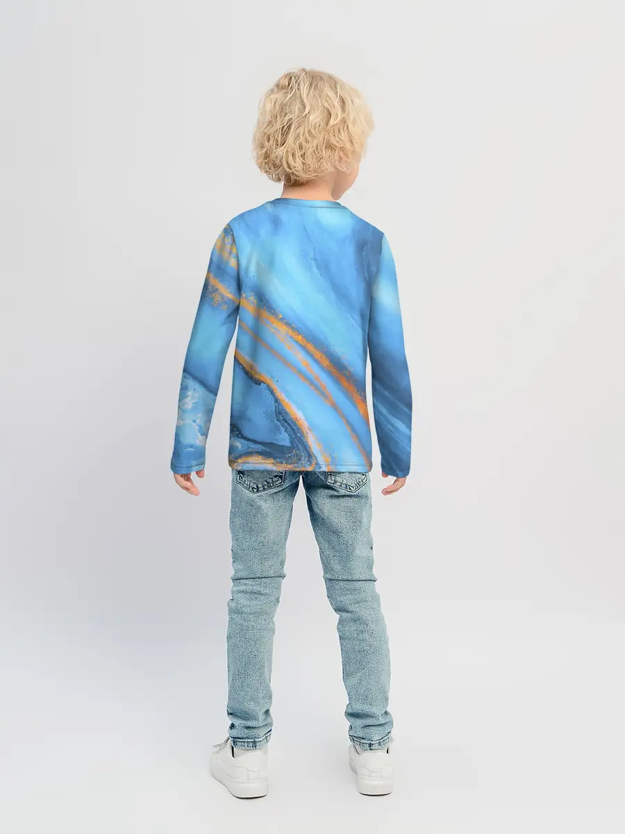 Детский лонгслив / Краски