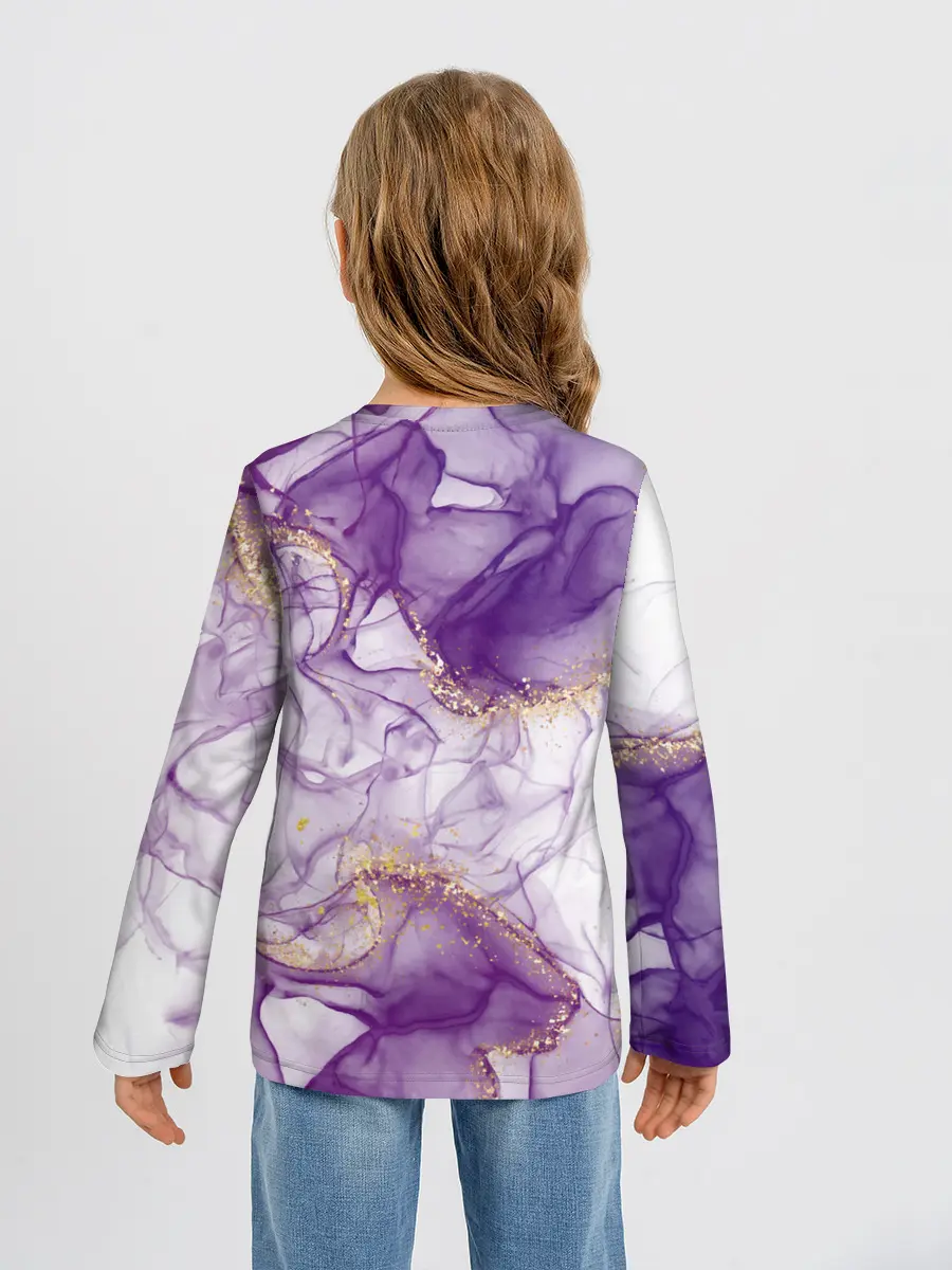 Детский лонгслив / Краски