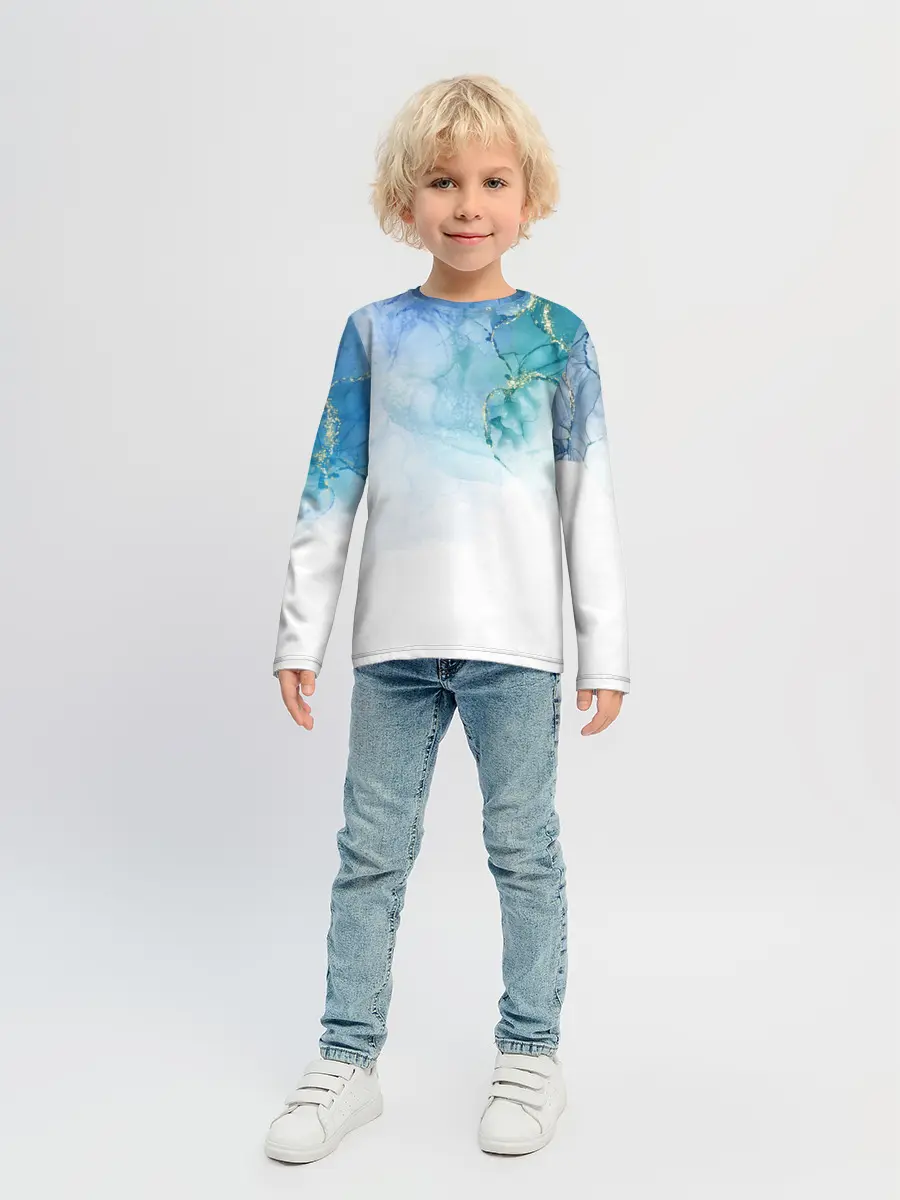 Детский лонгслив / Краски