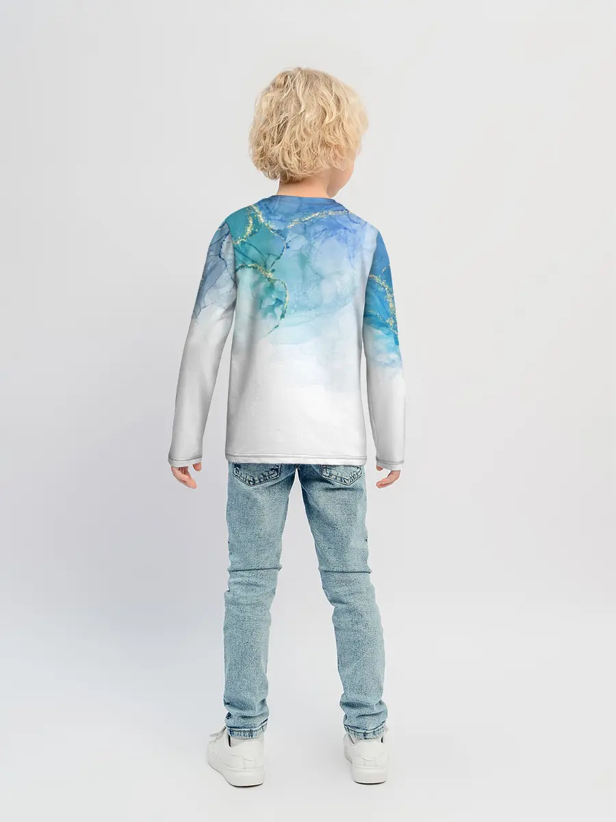 Детский лонгслив / Краски