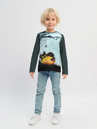 Детский лонгслив / HALLOWEEN.
