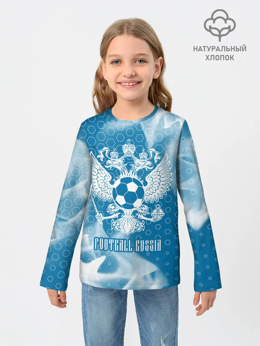 Детский лонгслив / FOOTBALL RUSSIA / Футбол