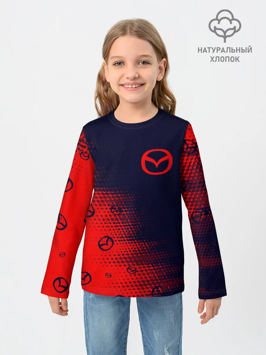 Детский лонгслив / MAZDA / Мазда