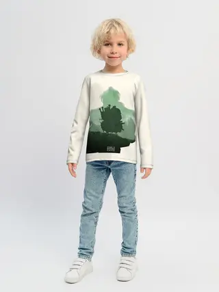 Детский лонгслив / Ходячий замок