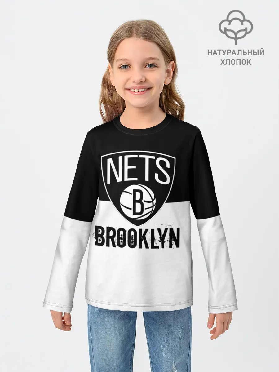Детский лонгслив / Бруклирн