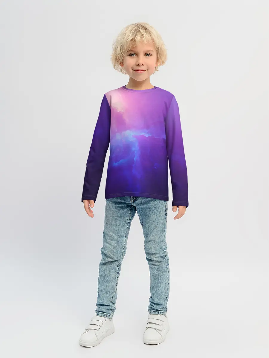 Детский лонгслив / Туманность