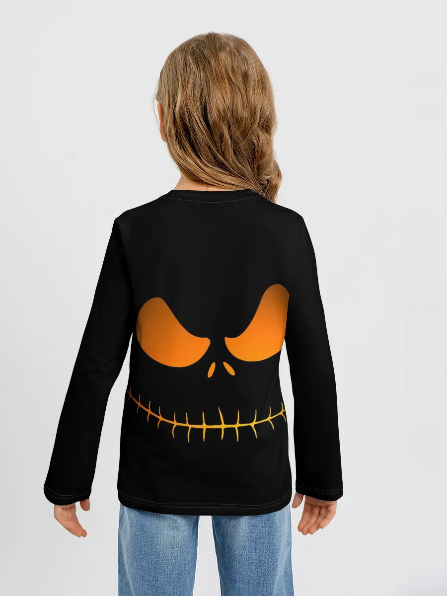 Детский лонгслив / Зловещая улыбка