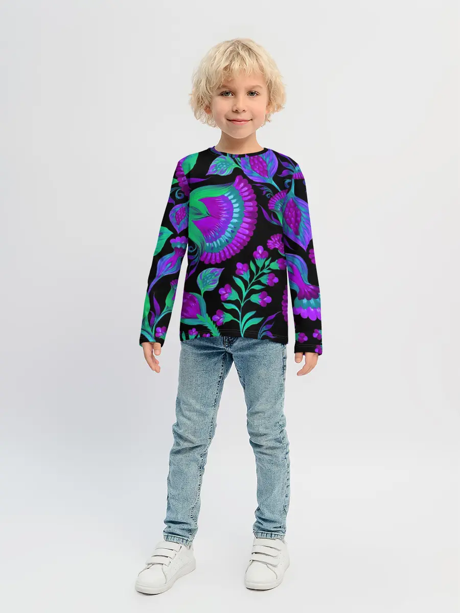 Детский лонгслив / Bright