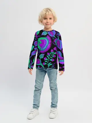 Детский лонгслив / Bright