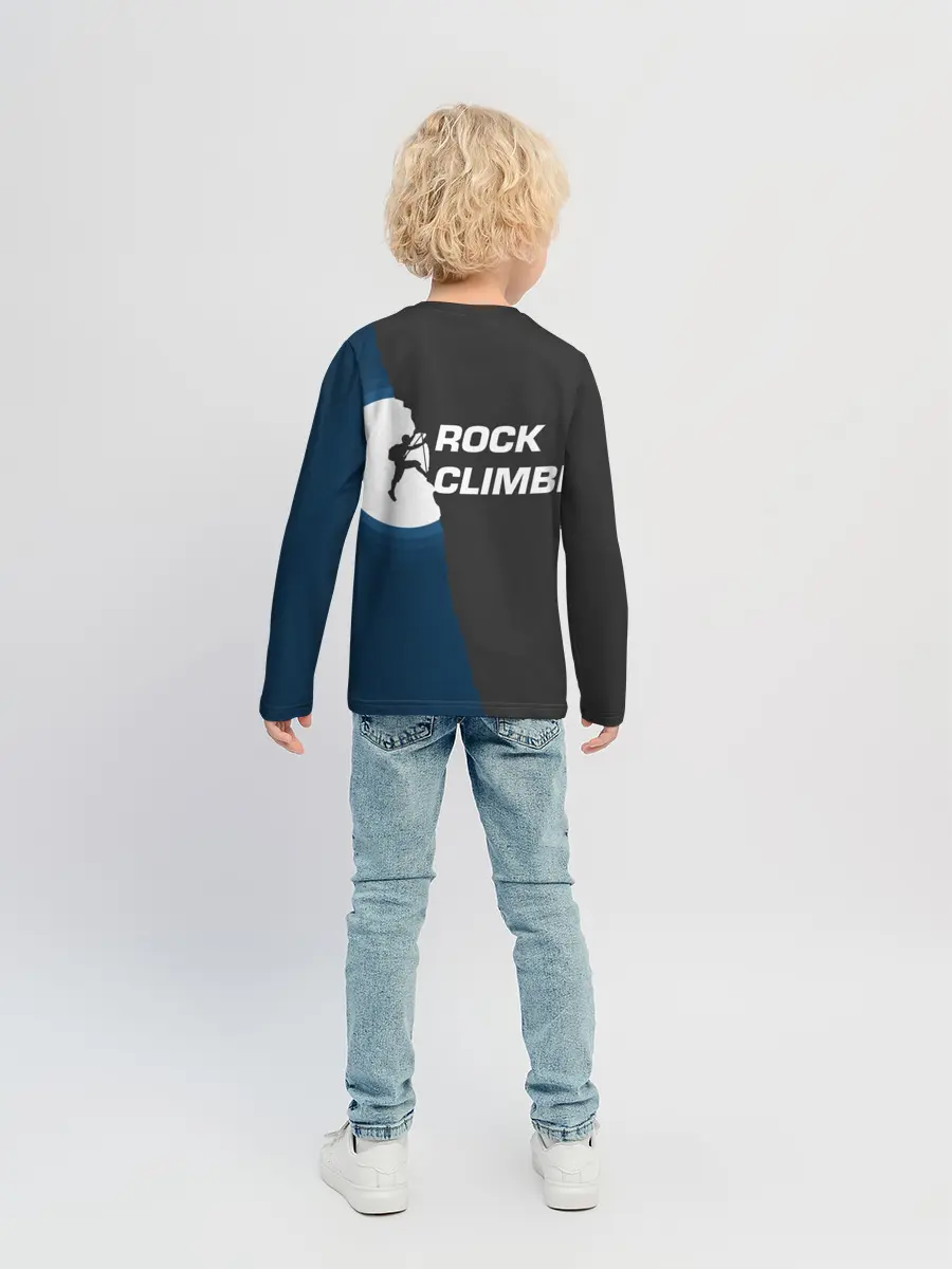 Детский лонгслив / Скалолаз