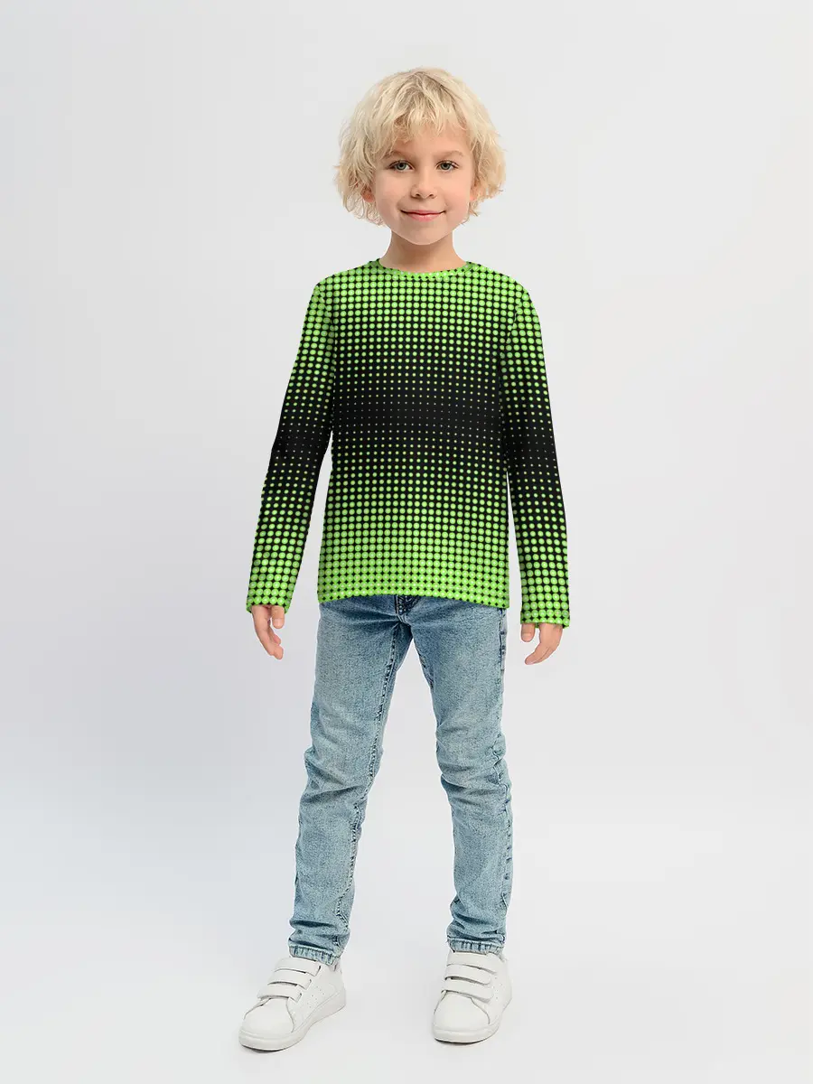 Детский лонгслив / Симметрия