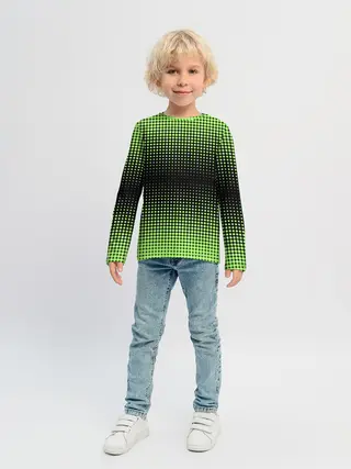 Детский лонгслив / Симметрия