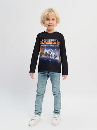 Детский лонгслив / Minecraft Dungeons