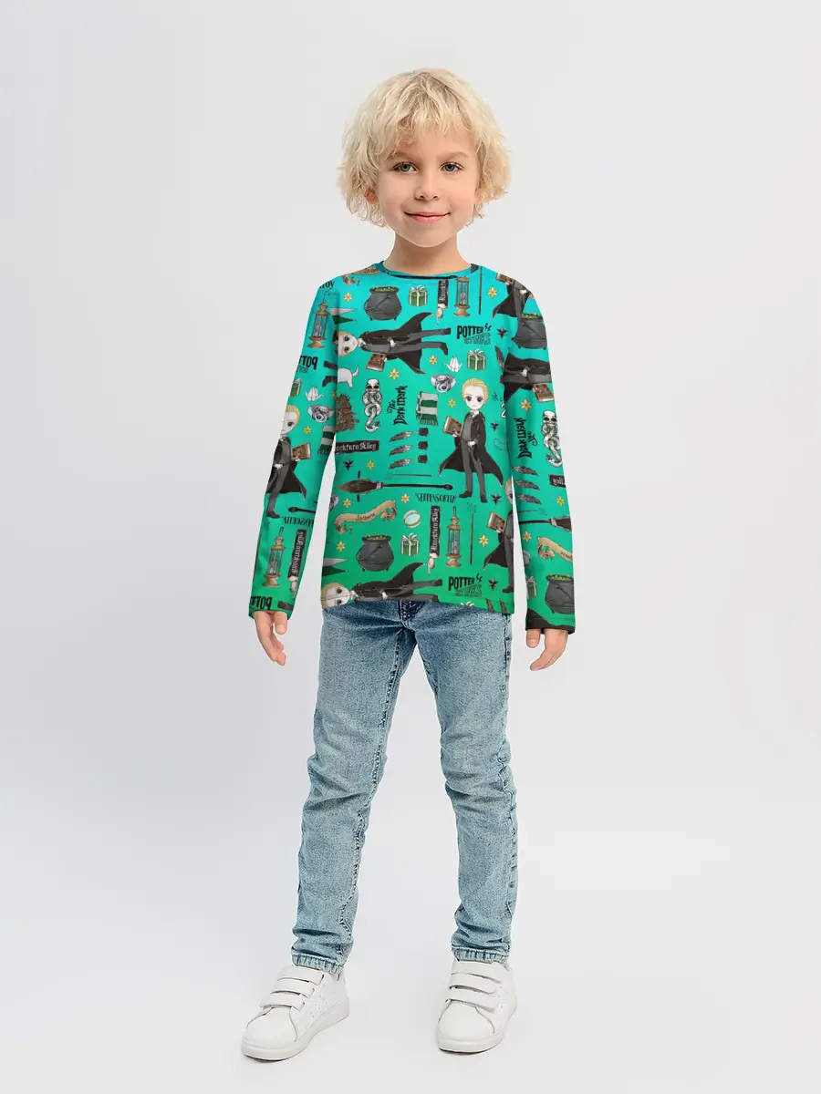 Детский лонгслив / Драко