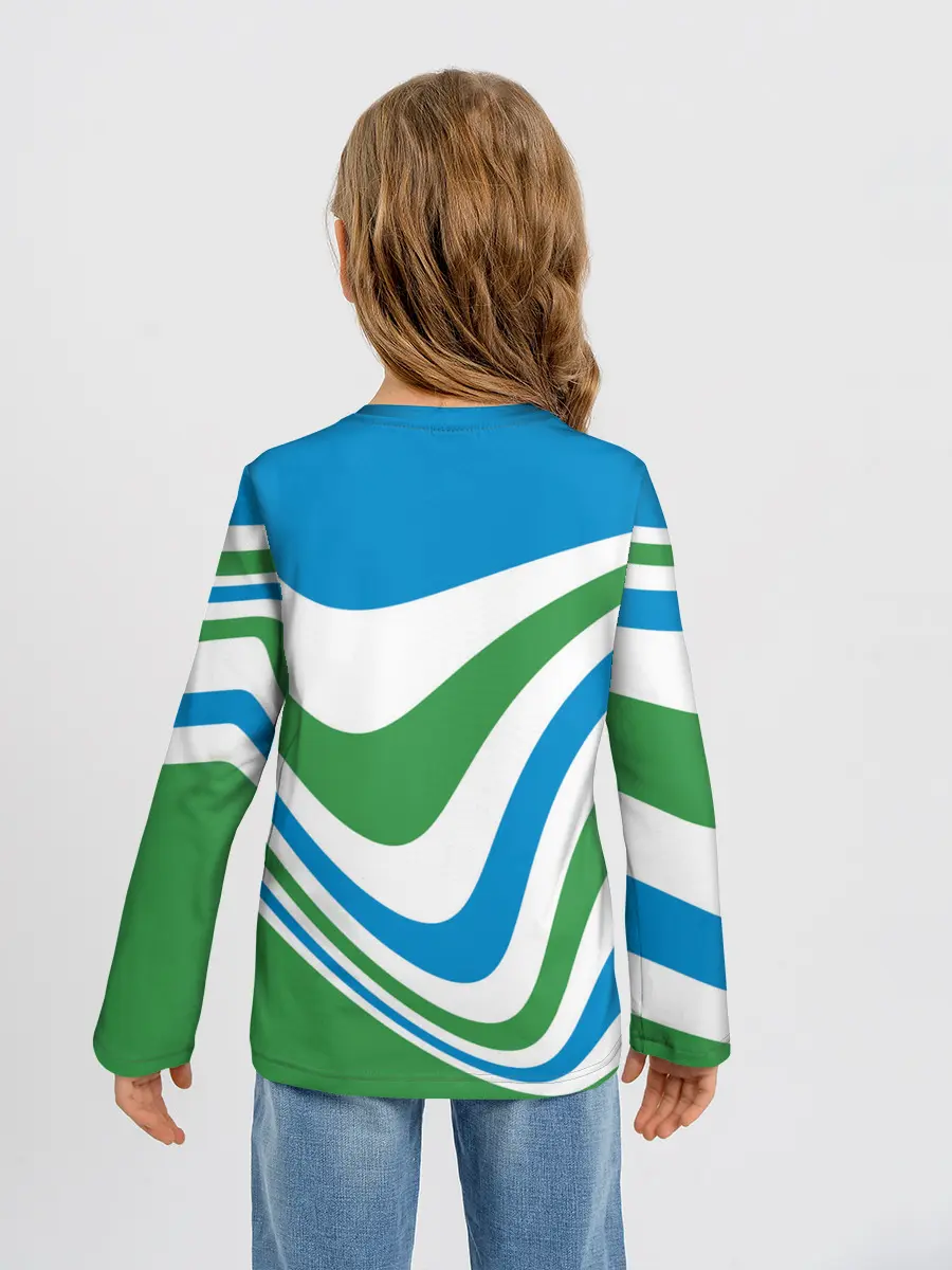 Детский лонгслив / Узбекистан