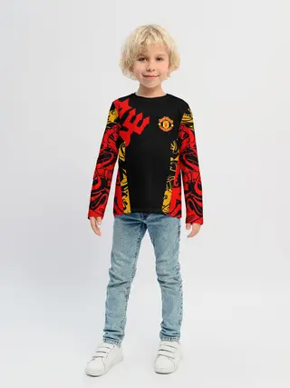 Детский лонгслив / Manchester United | Red Devils