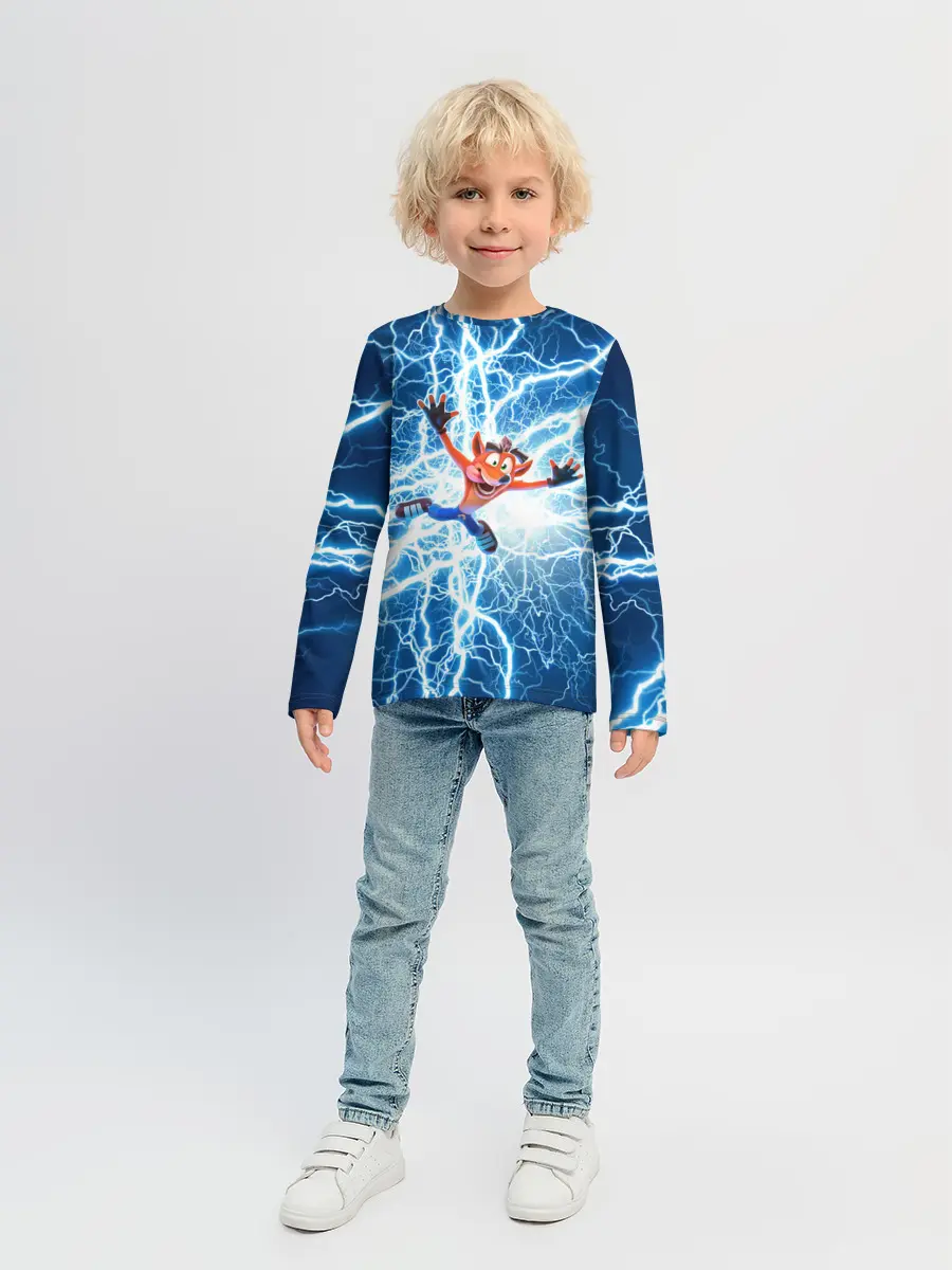 Детский лонгслив / Crash Bandicoot