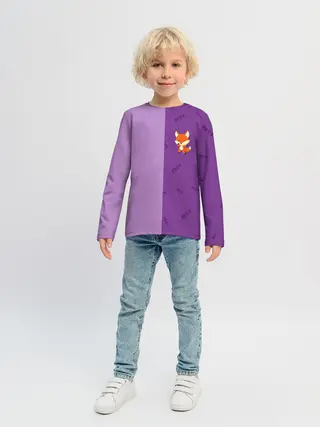 Детский лонгслив / ЛИСИЧКА / FOXY