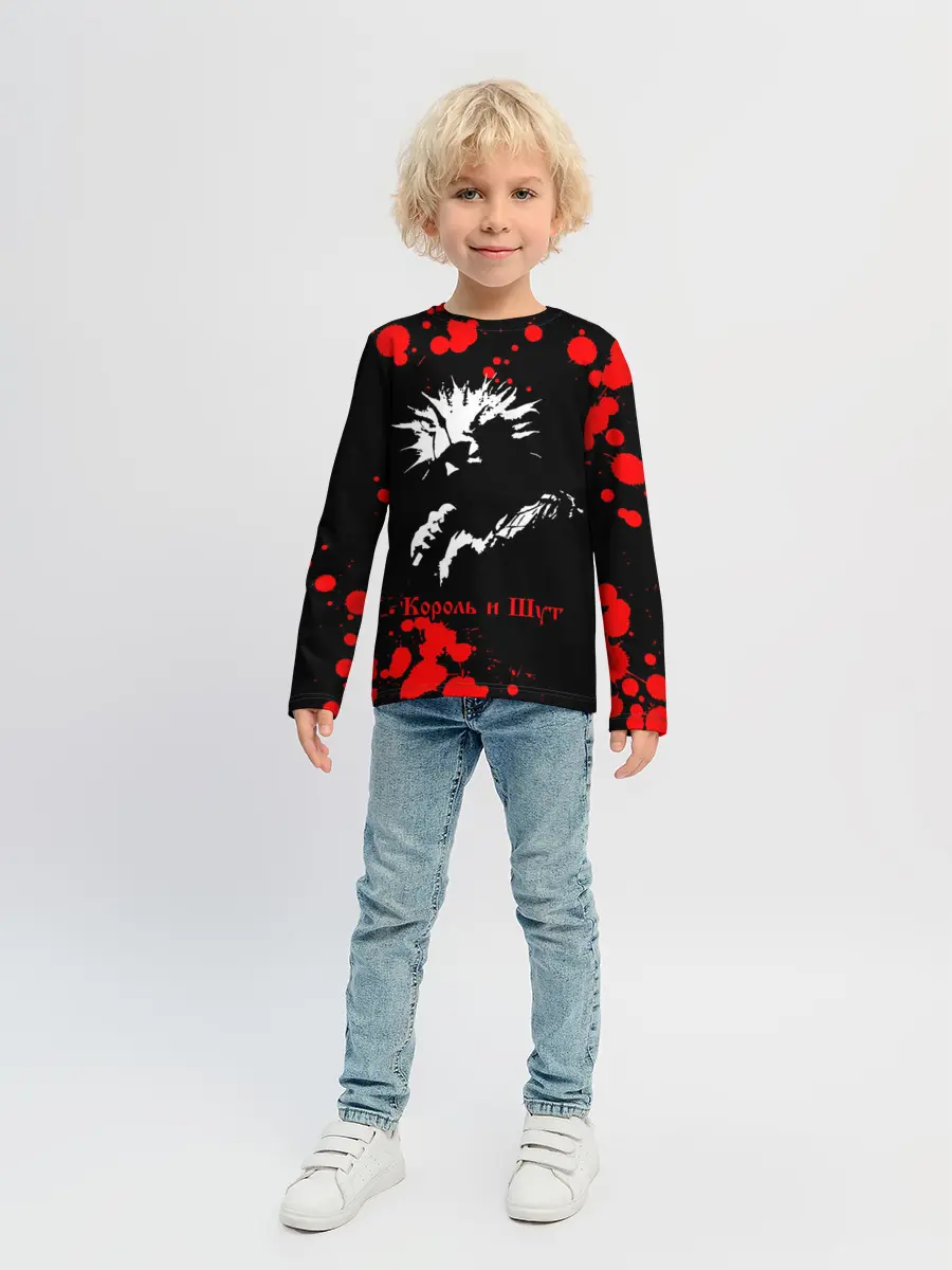 Детский лонгслив / КОРОЛЬ И ШУТ