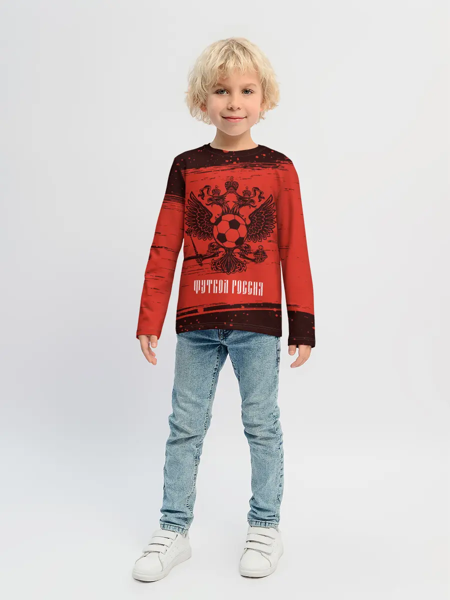 Детский лонгслив / ФУТБОЛ РОССИЯ / Russia