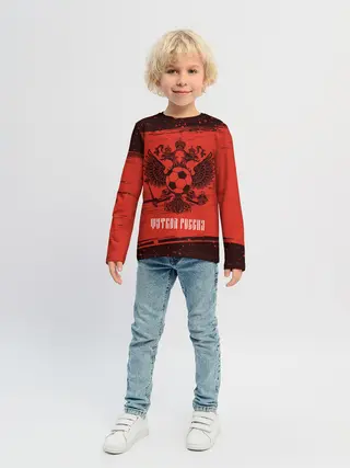 Детский лонгслив / ФУТБОЛ РОССИЯ / Russia