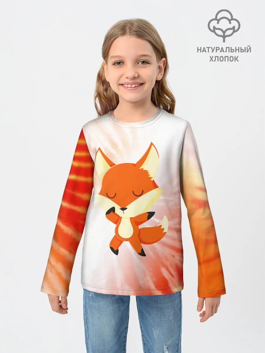 Детский лонгслив / ЛИСИЧКА / FOXY