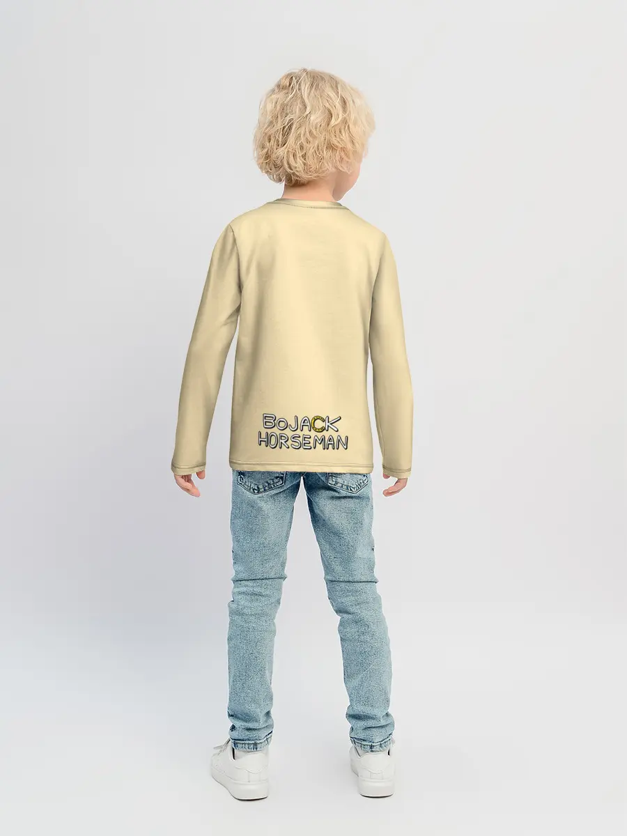 Детский лонгслив / Конь БоДжек