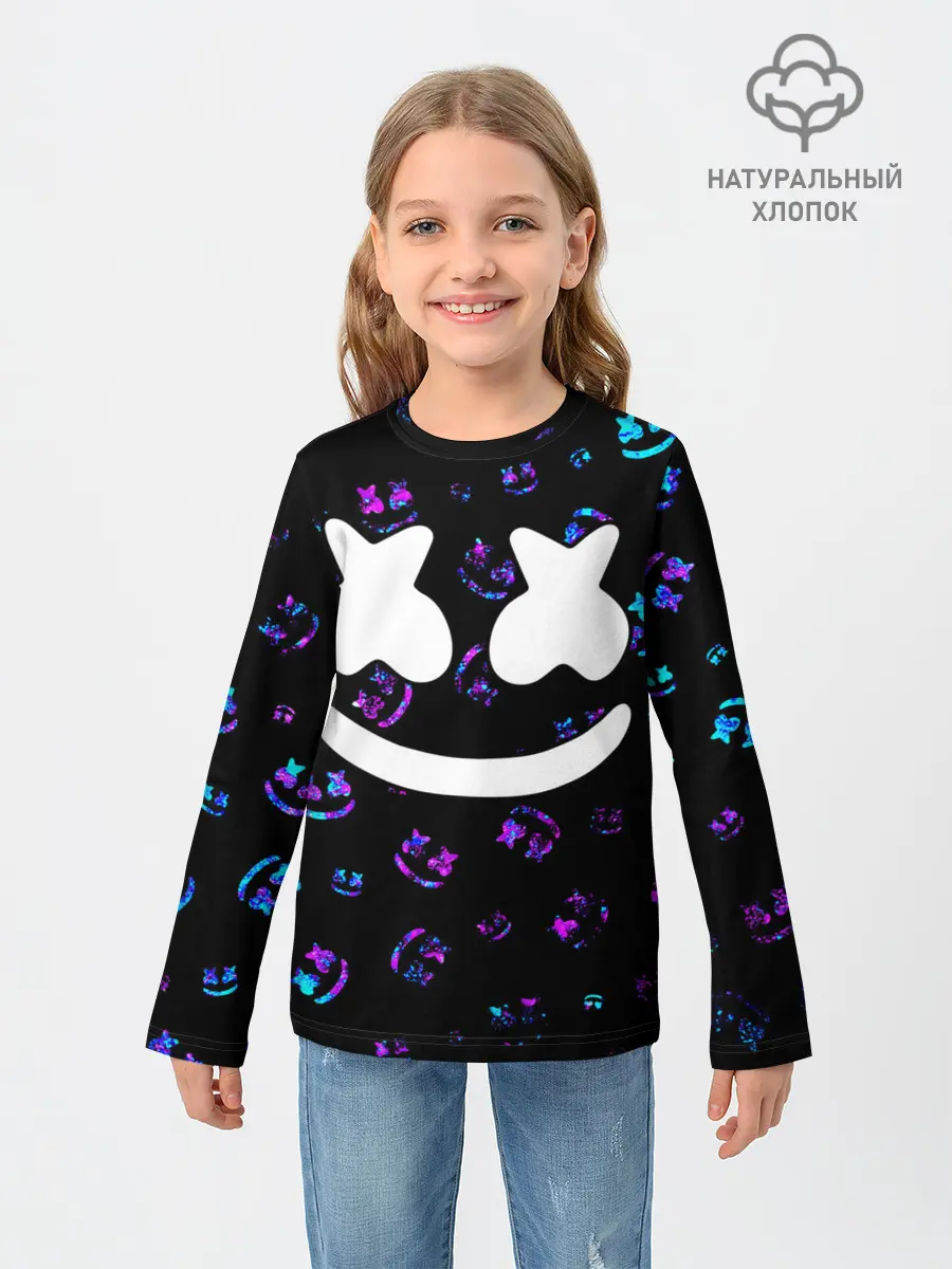 Детский лонгслив / MARSHMELLO / МАРШМЕЛЛОУ