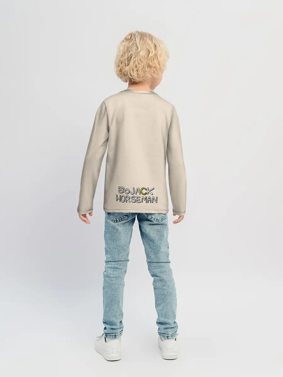 Детский лонгслив / Конь БоДжек