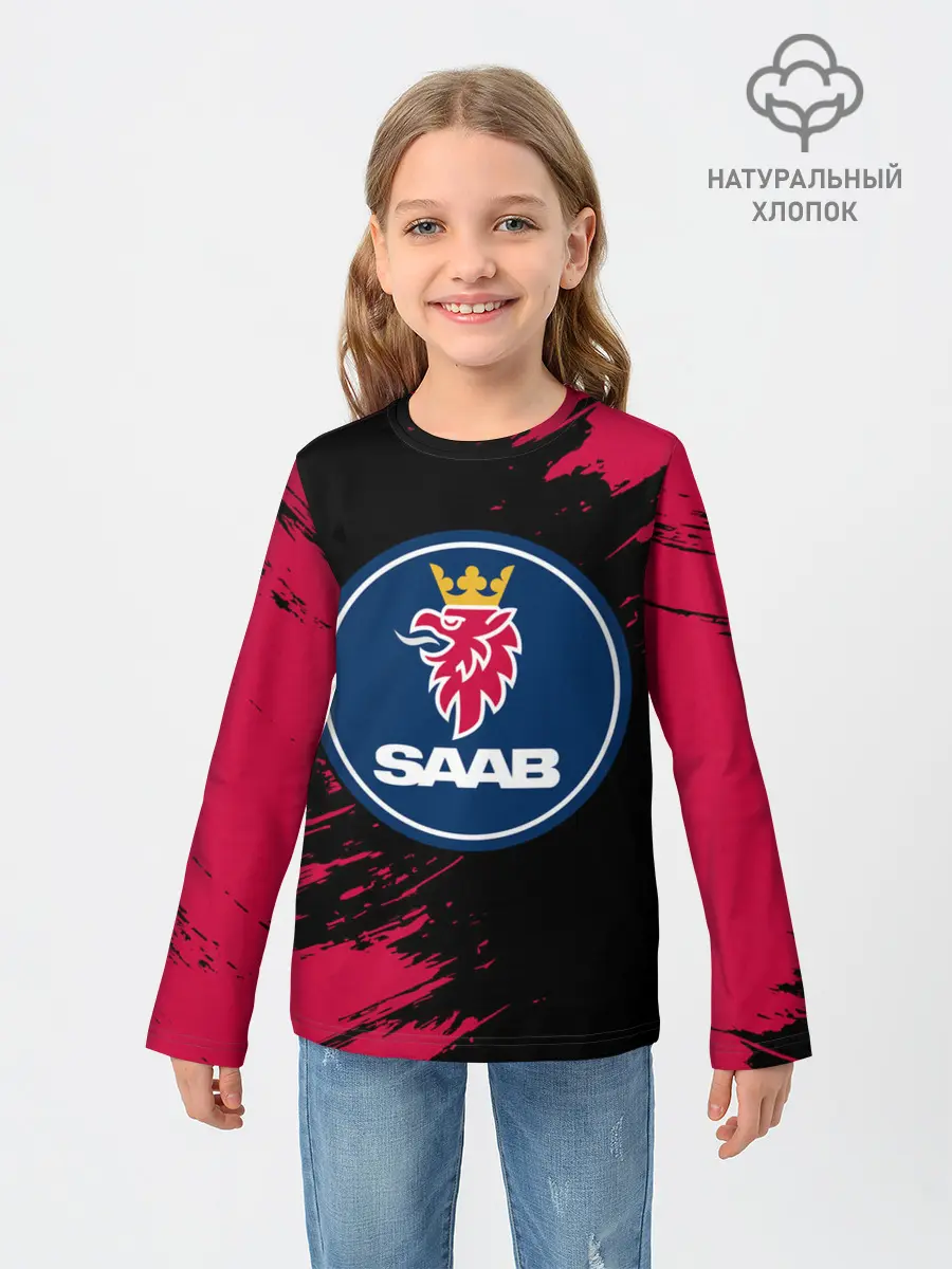 Детский лонгслив / SAAB / Сааб