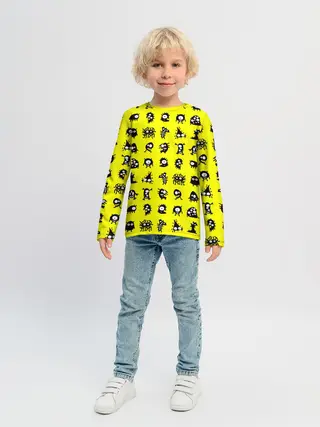Детский лонгслив / монстры