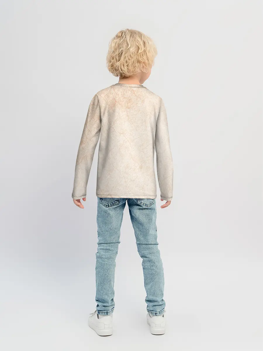 Детский лонгслив / Инь и Янь