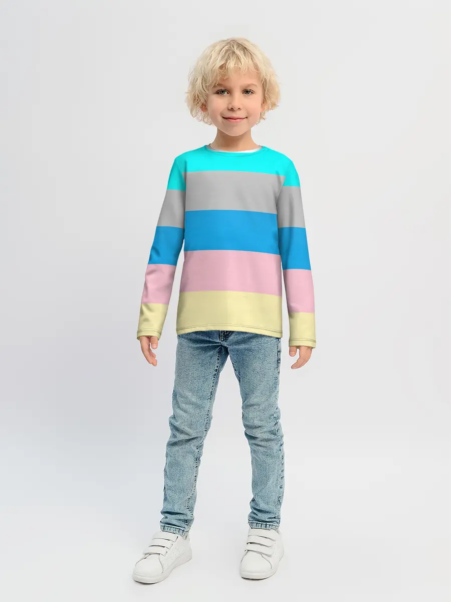 Детский лонгслив / Флаг аниме