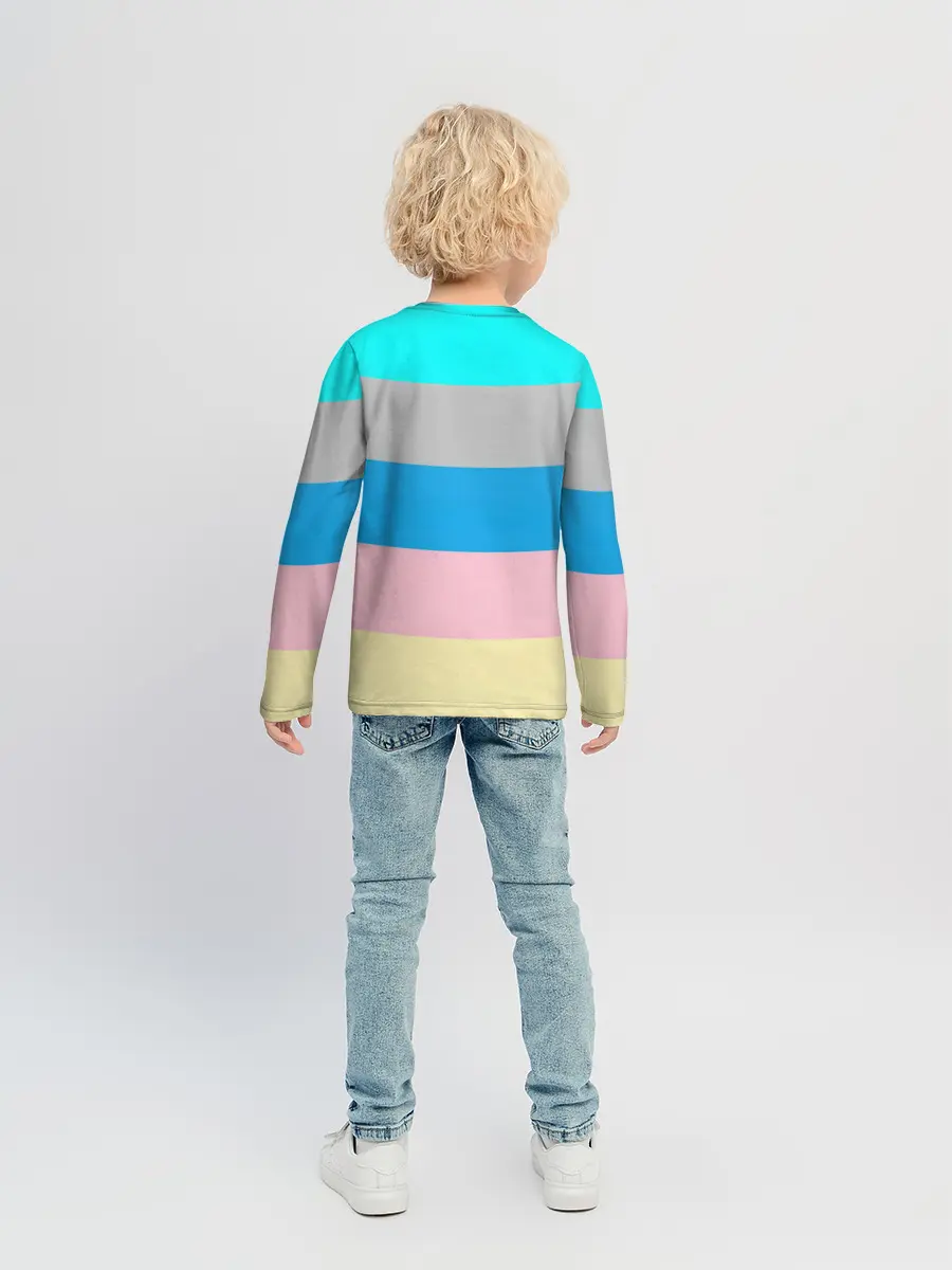 Детский лонгслив / Флаг аниме