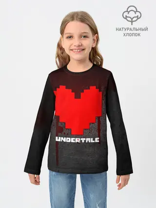 Детский лонгслив / UNDERTALE